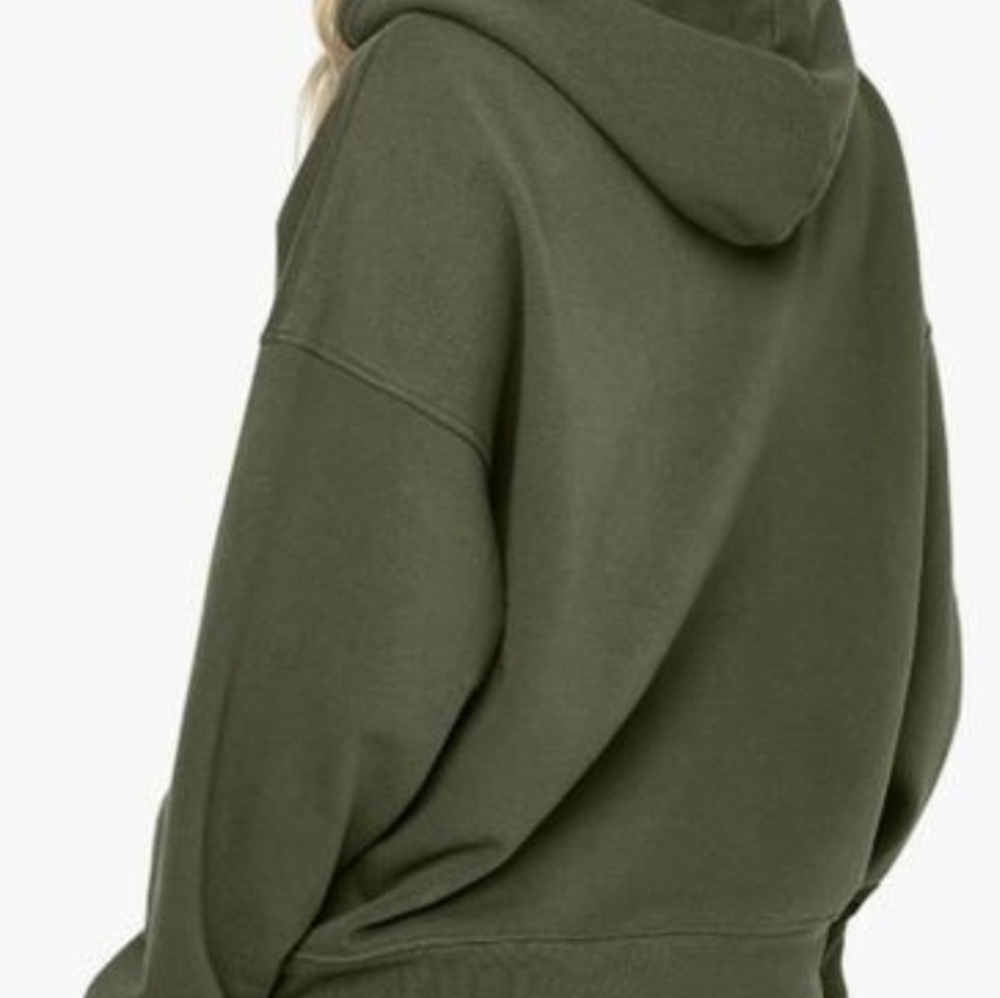 Spiritual Gangster Green Women's Sweatshirt Hoodie NWT - Picture 2 of 7
